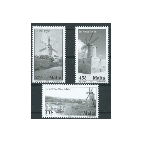 Malta - Nr 1307 - 09 2003r - Wiatraki