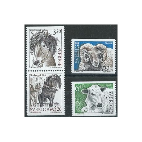 Szwecja - Nr 1804 - 07 1994r - Ssaki