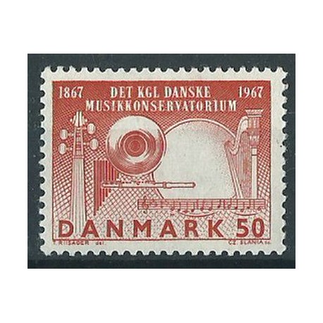 Dania - Nr 449 1967r - Słania - Muzyka