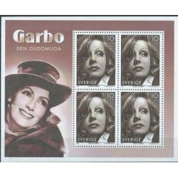 Szwecja - Bl 20 2005r - Greta Garbo