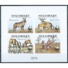 Mozambik - Nr 3658 - 61 Bl Lux2009r - WWF  - Ssaki