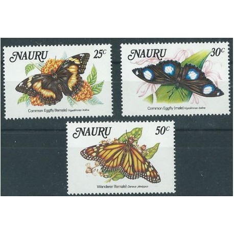 Nauru - Nr 284 - 86 1984 - Motyle