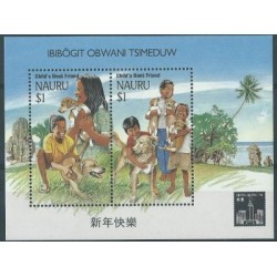 Nauru - Bl 10 I 1994r - Psy
