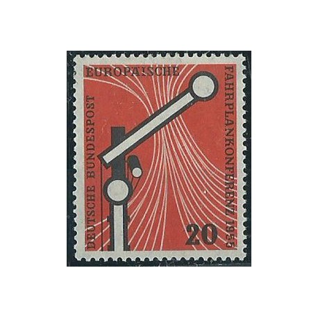 Niemcy - Nr 219 1955r - Koleje
