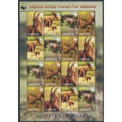 Tanzania - Nr 4433 - 36  Klb 2006r - WWF - Ssaki