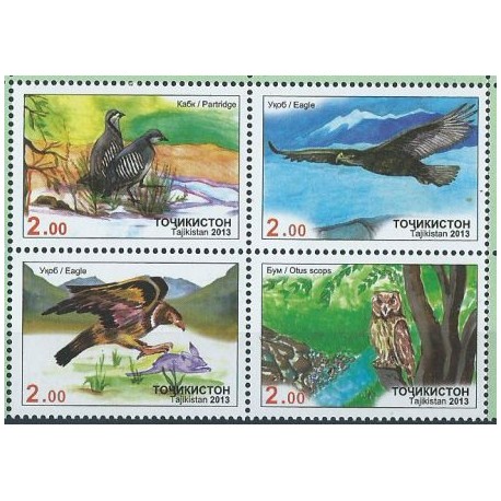 Tajikistan - Nr 643 - 46 2013r - Ptaki