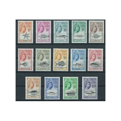 Tristan da Cunha - Nr 028 - 41 1960r - Ryby - Kol. angielskie