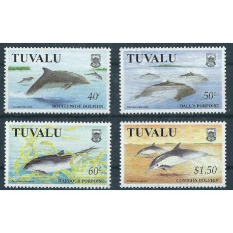Tuvalu - Nr 805 - 08 1998r - Ssaki morskie