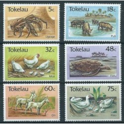 Tokelau - Nr 130 - 35 1986r - Ptaki -  Ssaki