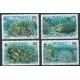 Tuvalu - Nr 638 - 41 1992r - WWF - Ryby - Fauna morska