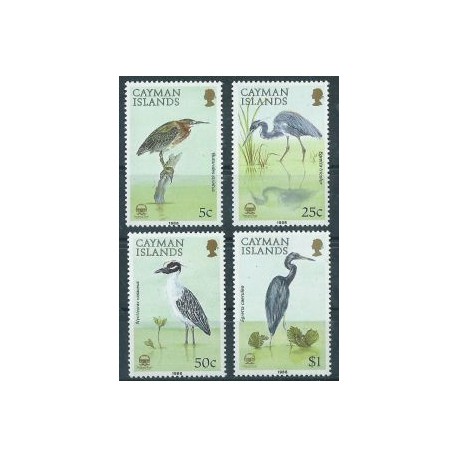 Kajmany - Nr 604 - 07 1988r - Ptaki