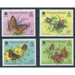 Kajmany - Nr 638 - 41 1990r - Motyle