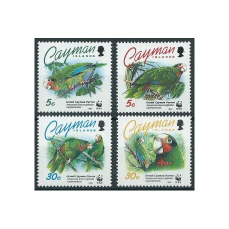 Kajmany - Nr 690 - 93 1993r - WWF - Ptaki