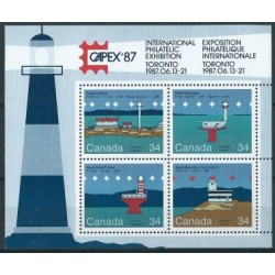 Kanada - Bl 4 1985r - Latarnie morskie