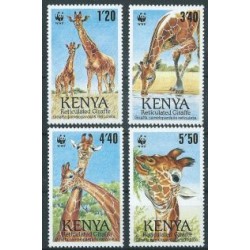 Kenia - Nr 481 - 84 1989r - WWF - Ssaki