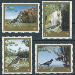 Kuba - Nr 4049 - 52 1997r - Ptaki - Drzewa