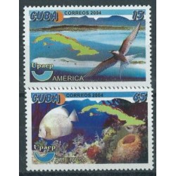 Kuba - Nr 4635 - 36 2004r - Ptak -  Ryba
