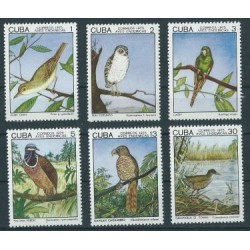 Kuba - Nr 2057 - 62 1975r - Ptaki