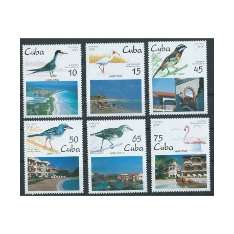 Kuba - Nr 3881 - 86 1995r - Ptaki