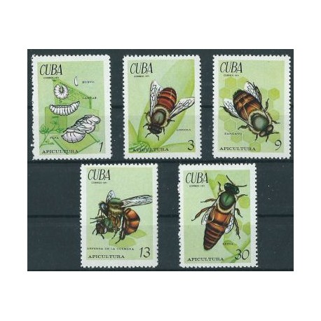 Kuba - Nr 1702 - 06 1971r - Pszczoły