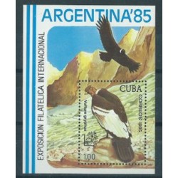 Kuba - Bl 90 1985r - Ptaki