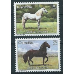 Kolumbia - Nr 1703 - 04 1987r - Konie