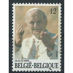 Belgia - Nr 2218 Chr 64 1985r - Papież