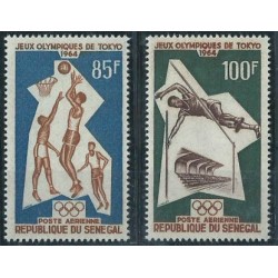 Senegal - Nr 288 - 89 1964r - Sport - Olimpiada