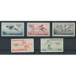 Ruanda - Urundi  - Nr 175 - 79 1960r - Sport - Olmpiada