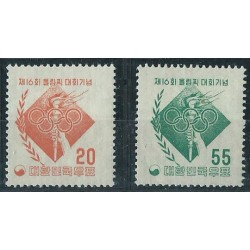 Korea S. - Nr 219 - 20 1956r - Sport - Olimpiada