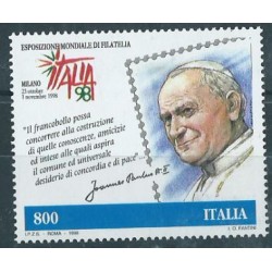Włochy - Nr 2592  Chr 267 1998r - Papież
