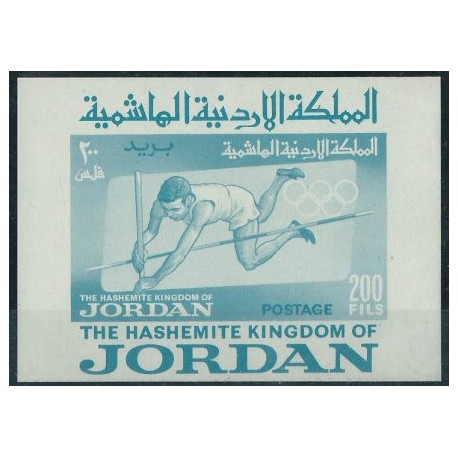 Jordania - Bl 11 1964r - Sport - Olimpiada