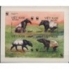 Wietnam - Nr 2685 - 88 B Klb 1995r - WWF - Ssaki