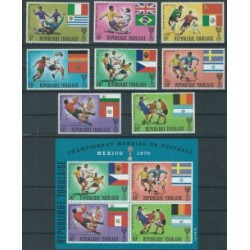 Togo - Nr 792 - 99 Bl 47 A 1970r - Sport