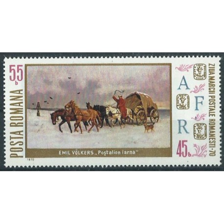 Rumunia - Nr 2894 1970r - Malarstwo