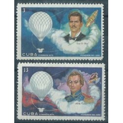 Kuba - Nr 1586 - 87 1970r - Balony