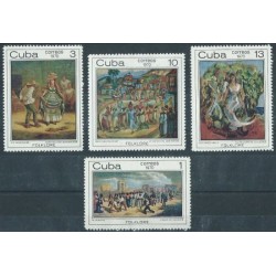 Kuba - Nr 1636 - 39 1970r - Malarstwo