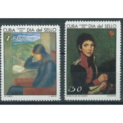 Kuba - Nr 1596 - 97 1970r - Malarstwo
