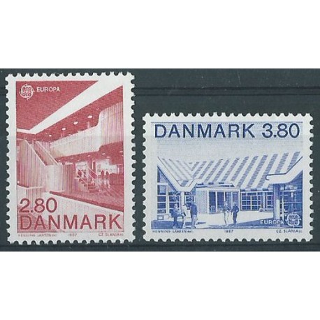 Dania - Nr 895 - 96 1987r - CEPT - Słania
