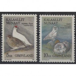 Grenlandia - Nr 176 - 77 1987r - Ptaki