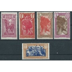 Madagaskar - Nr 345 - 49 1943r - Ssaki  - Koń -Kol. francuskie