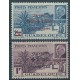 Gwatemala - Nr 181 - 82 1944r - Krajobrazy - Kol. francuskie