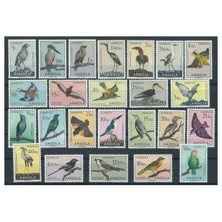 Angola - Nr 339 - 62  1951r - Ptaki