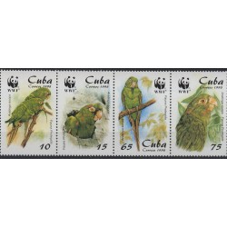 Kuba - Nr 4156 - 59 1998r - WWF - Ptaki