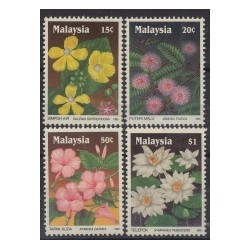 Malezja - Nr 421 - 24 1990r - Kwiaty
