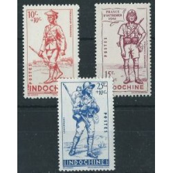 Indochiny - Nr 251 - 53 1941r - Militaria - Kol. francuskie