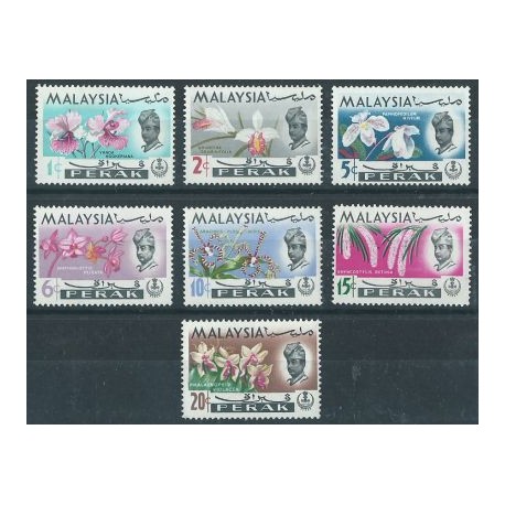 Malezja - Perak - Nr 115 - 21 1965r - Kwiaty