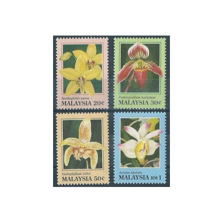 Malezja - Nr 513 - 16 1994r - Kwiaty
