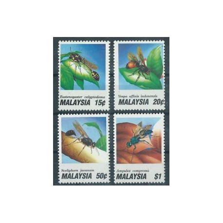Malezja - Nr 443 - 46 1991r - Insekty