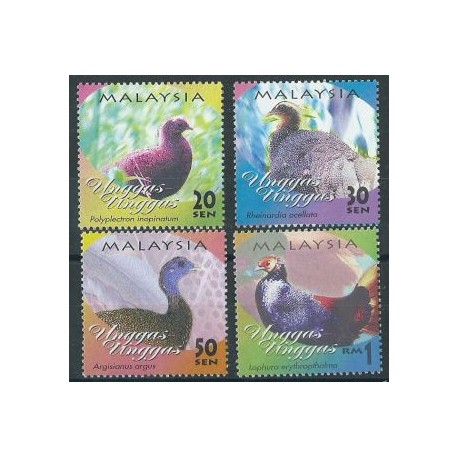 Malezja -  Nr 915 - 18 2000r - Ptaki
